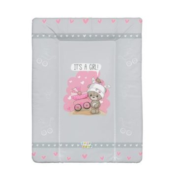   Babastar Puha softy pelenkázólap 50x70cm - Szürke It's Girl Babakocsis