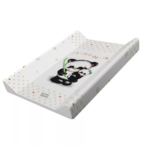 Babastar merev pelenkázólap 50x70cm - Bézs Panda mama kicsinyével