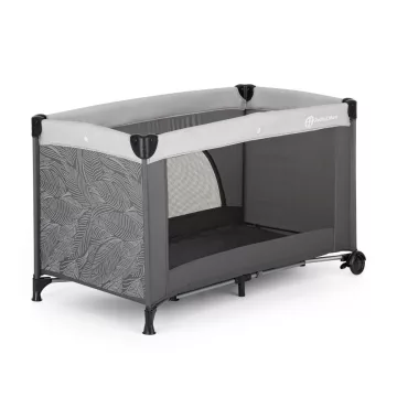 PETITE&MARS Nyja Utazóágy - Urban Jungle Charcoal