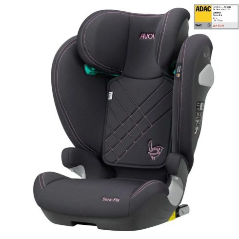 Avova Sora-Fix i-Size biztonsági gyerekülés 100-150cm - Koala Pink