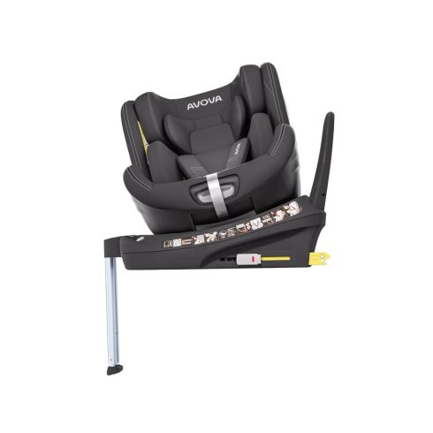 Avova Swan-fix I-SIZE 40-125 cm gyerekülés - Pearl Black