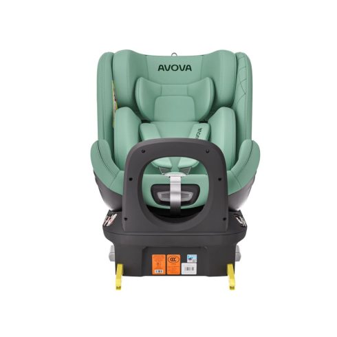 Avova Swan-fix I-SIZE 40-125 cm gyerekülés - Lime Green