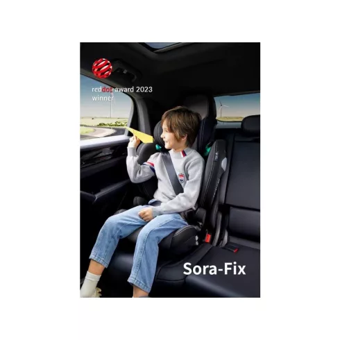 Avova Sora-Fix i-Size biztonsági gyerekülés 100-150cm - Koala Grey szürke