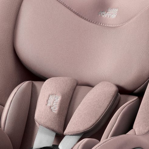 Britax Römer Dualfix Pro M Style 360° fokban forgatható autósülés 61–105 cm - Dusty Rose