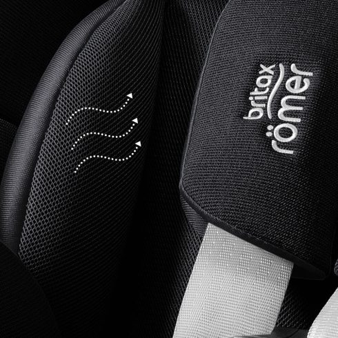 Britax Römer Dualfix Pro M Style 360° fokban forgatható autósülés 61–105 cm - Carbon Black