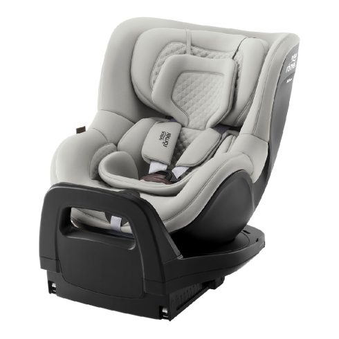 Britax Römer Dualfix Pro M Lux 360° fokban forgatható autósülés 61–105 cm - Linen Grey