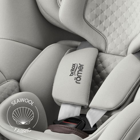 Britax Römer Dualfix Pro M Lux 360° fokban forgatható autósülés 61–105 cm - Linen Grey