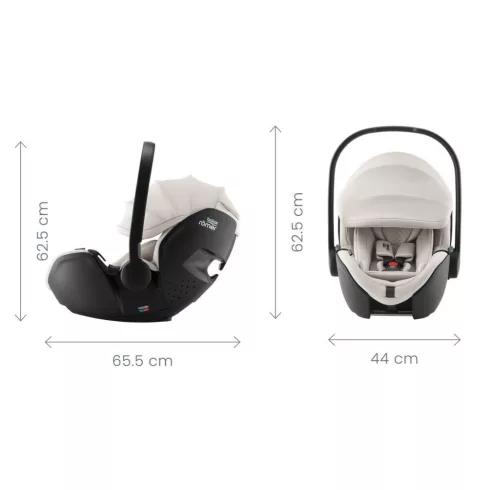 Britax Römer Baby-Safe Pro Vario Base 5Z Bundle Style 40-85 cm - Sage Green