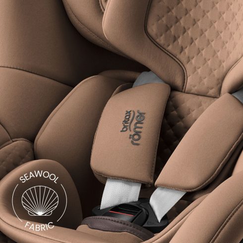 Britax Römer Dualfix Pro M Lux 360° fokban forgatható autósülés 61–105 cm - Warm Caramel