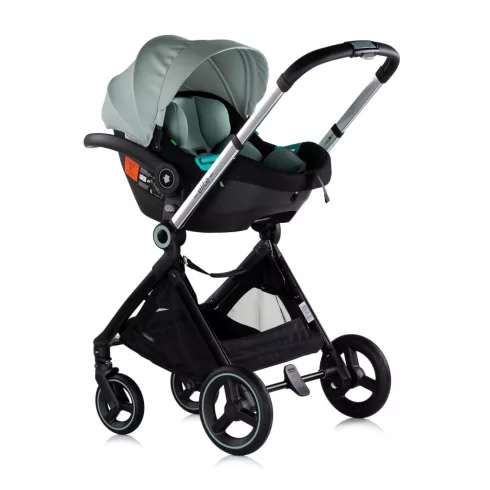 Chipolino Elite 3in1 multifunkciós babakocsi - Basil