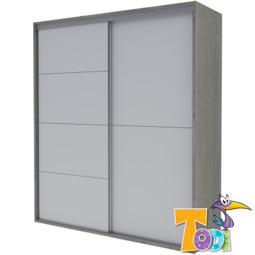 Todi Cube gardróbszekrény 140 cm széles