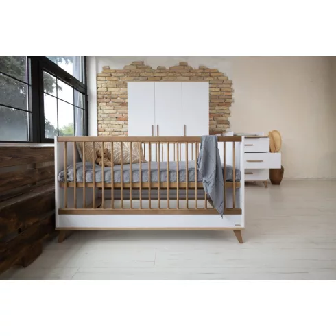 Faktum Flip 140-es babaágy - White&Oak