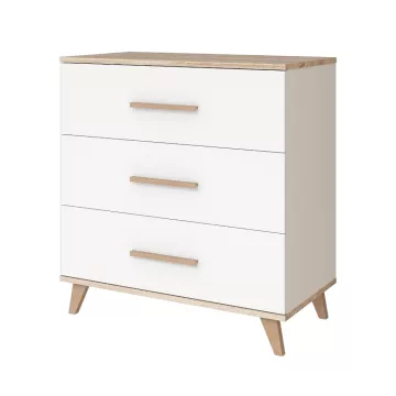 Faktum Flip komód - White&Oak