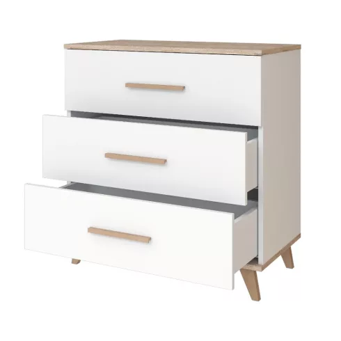 Faktum Flip komód - White&Oak