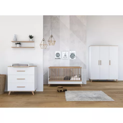 Faktum Flip komód - White&Oak