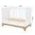 Faktum Lumina White átalakítható babaágy 60x120 cm