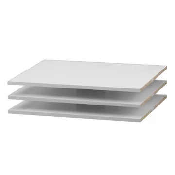 Faktum Lumina White  2/3 Osztású Szekrényhez Polccsomag