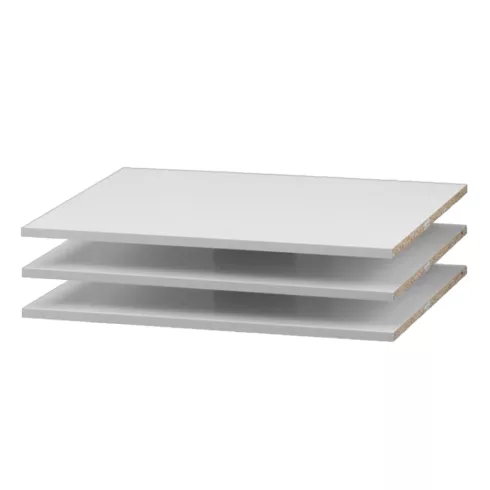 Faktum Lumina White  2/3 Osztású Szekrényhez Polccsomag