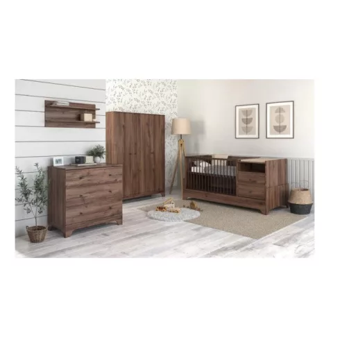 Faktum Nest Walnut - Kombi babaágy 