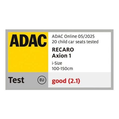 Recaro Axion1 gyerekülés 100-150 cm - Happy Grey