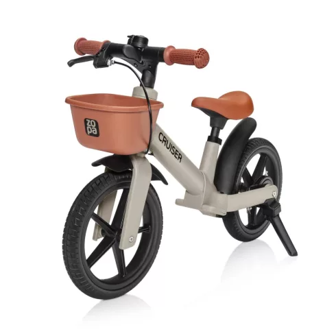 Cruiser futóbicikli fékkel - Ivory Brown