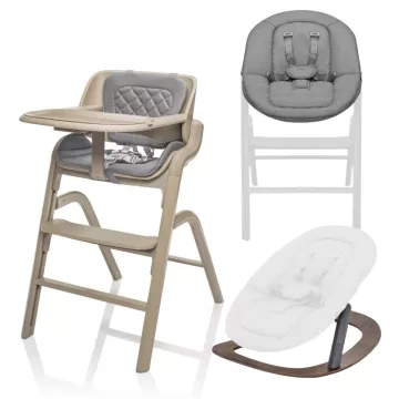 Zopa Inspira Etetőszék Szett 3in1 - Cokkie Beige