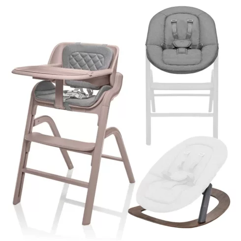 Zopa Inspira Etetőszék Szett 3in1 - Candy Pink