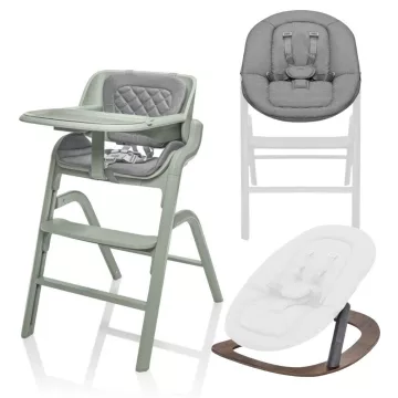 Zopa Inspira Etetőszék Szett 3in1 - Pistacio Green