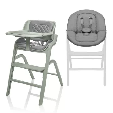 Zopa Inspira Szett Etetőszék 2in1 - Pistacio Green