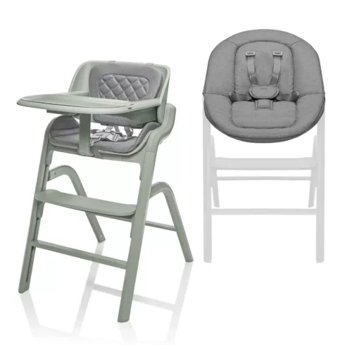 Zopa Inspira Szett Etetőszék 2in1 - Pistacio Green