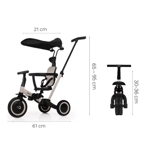 Zopa Razor Pro 6in1 tricikli - Boss Grey