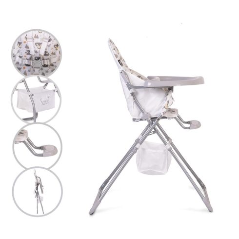 Moni Scaut Etetőszék - Szürke