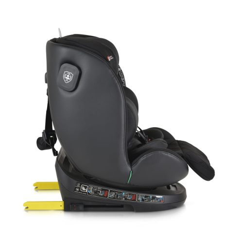 Cangaroo Castor I-Size Isofix Autósülés 40-150 cm  - Fekete
