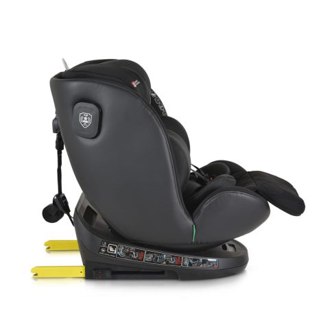 Cangaroo Castor I-Size Isofix Autósülés 40-150 cm  - Fekete