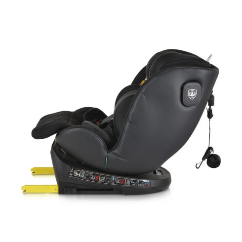 Cangaroo Castor I-Size Isofix Autósülés 40-150 cm  - Fekete