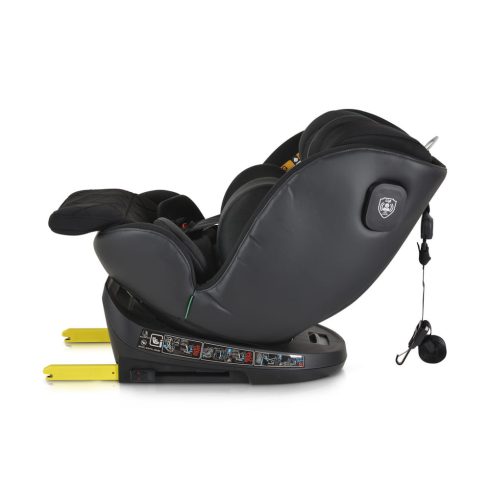 Cangaroo Castor I-Size Isofix Autósülés 40-150 cm  - Fekete