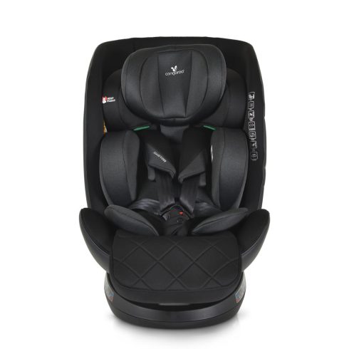Cangaroo Castor I-Size Isofix Autósülés 40-150 cm  - Fekete