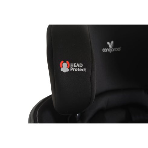 Cangaroo Castor I-Size Isofix Autósülés 40-150 cm  - Fekete