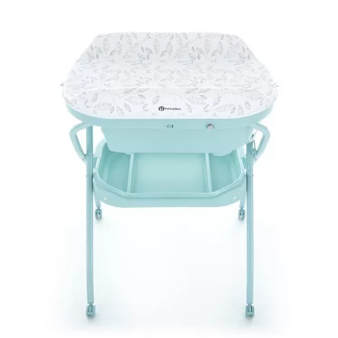 PETITE&MARS Pelenkázó állvány káddal Spa 3in1 Mint