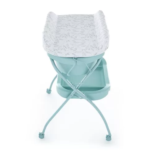 PETITE&MARS Pelenkázó állvány káddal Spa 3in1 Mint