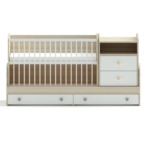 Faktum Colette fehér kombi babaágy