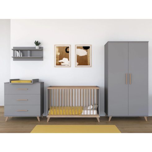 Faktum Flip 2 osztású szekrény - Grey