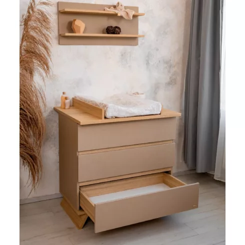 Faktum Sienna Capuccino Komód + Pelenkázó toldalék