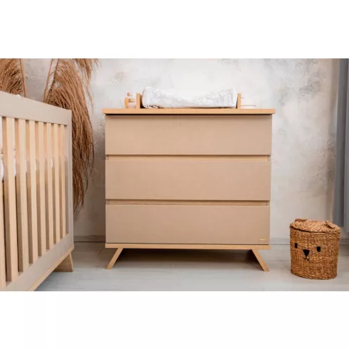 Faktum Sienna Capuccino Komód + Pelenkázó toldalék