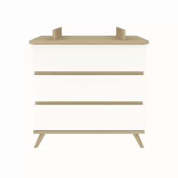 Faktum Sienna White Komód + Pelenkázó toldalék