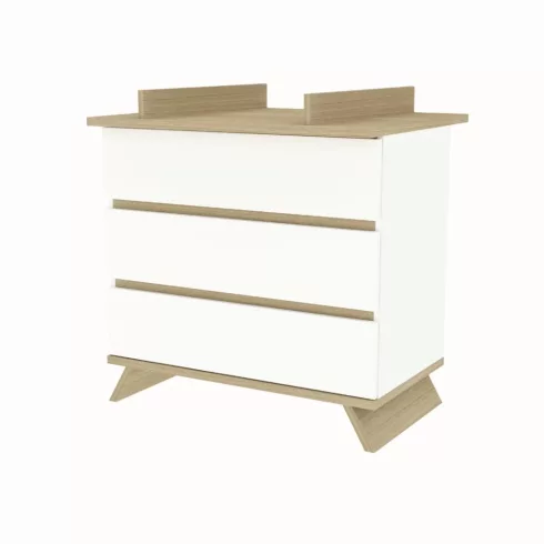 Faktum Sienna White Komód + Pelenkázó toldalék