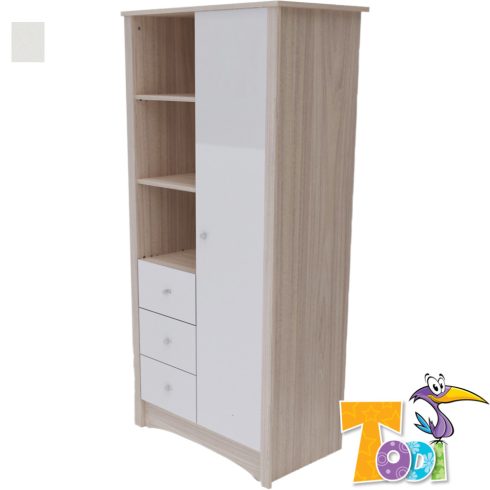 Todi Magic Babaszoba I. - Szilfa/Fényes fehér - Szilfa/Fényes Fehér